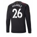 Cheap Manchester City Riyad Mahrez #26 Away Football Shirt 2022-23 Long Sleeve